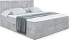 ALTDECOR Boxspringbett mit H3 Matratze und Topper - 140 x Produktbild-Vorschau 2