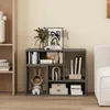 COSTWAY TV-Schrank 2-teilig, Fernsehtisch für Fernseher bis Produktbild-Vorschau 2