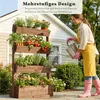 Yaheetech Vertikaler Hochbeet, 4-stufig, 45° neigbar, Produktbild-Vorschau 5