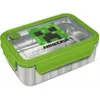 Minecraft Brotdose Edelstahl 670 ml BPA-frei mit Produktbild-Vorschau 1