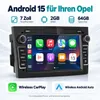 Autoradio Android da 7 pollici per Opel Astra H, Corsa D, Anteprima dell’immagine prodotto 2