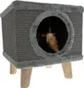 Maison pour chat sur pattes avec griffoir Voir les images du produit 1