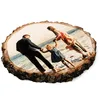 Fotogeschenk Holzscheibe mit Foto Aufdruck 26 cm Produktbild-Vorschau 3