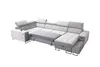 Sofa in U-Form Wohnlandschaft Schlaffunktion Eckcouch Produktbild-Vorschau 5