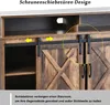 Merax Lowboard TV-Schrank mit 2 Schiebtüren und Produktbild-Vorschau 3
