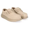 Wsuwane buty męskie Hey Dude Wally Comfort Suede w kolorze Podgląd zdjęcia produktu 4