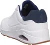 Skechers Sneakers 183004-WNVR in White Durabuck/ Navy Produktbild-Vorschau 15