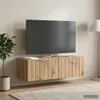 vidaXL Nástěnná skříňka pod televizi 98 x 41 x 30 cm, dub Náhled obrázku produktu 4