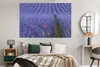 MuchoWow® Poster Lavendel - Mohn - Blumenwiese 180x120 cm - Produktbild-Vorschau 4