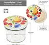 25er Set Sturzglas 125ml Einmachglas TO66 Comic-Obst Deckel Produktbild-Vorschau 6