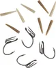 Quantum Mr Pike Rigging Kit camo - 4 Haken + Sleeves Produktbild-Vorschau 1