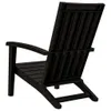 Adirondack-Gartenstuhl Schwarz Polypropylen , Gartenstühle Produktbild-Vorschau 5