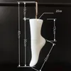 Sockenbein für die Präsentation von Tennissocken Sneaker Produktbild-Vorschau 3