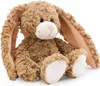 A brown plush bunny toy sits on a white background. Náhľad obrázku produktu