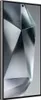 A close-up, angled view of a smartphone with a geometric, abstract wallpaper. Voir les images du produit