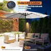 Izrielar Sonnenschirm 3,5 m mit LED-Beleuchtung – Großer Produktbild-Vorschau 5