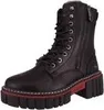 Mustang Damen Stiefelette Biker Plateau chunky Sohle Produktbild-Vorschau 2