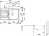 FRANKE Spüle EUROFORM EFL 614-78 Edelstahl Leinen mit Produktbild-Vorschau 9
