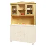 Aufsatz Julien für Sideboard, mit 2 Glastüren und 1 Boden Produktbild-Vorschau 1