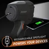 Projecteur rechargeable 550 lm 450 m ip43 Hardcase noir Voir les images du produit 4