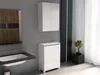 KOMODA ŁAZIENKOWA 60 z koszem kosz na pranie biały mat 60cm Podgląd zdjęcia produktu 7
