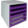 M&M 30050972 M&M Schubladenbox   violett DIN A4 mit 5 Náhled obrázku produktu 4