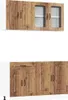 4-tlg. Küchenschrank-Set Kalmar Altholz-Optik Holzwerkstoff Produktbild-Vorschau 1