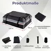 KOMFOTTEU 450L Auto Dachbox, wasserfester Dachkoffer mit 10 Produktbild-Vorschau 7