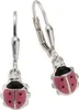 Zeeme for Kids Ohrringe 925/- Sterling Silber 2,5cm weiß Produktbild-Vorschau 1