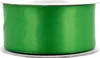 Doppelseitiges Satinband 38mm x 20m Rolle Grün Produktbild-Vorschau 1
