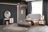 Bett Polster Design Luxus Doppel Hotel Betten Gold Luxus Produktbild-Vorschau 2