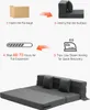 VEVOR 3 in 1 Klappsofa faltbares Schlafsofa mit 2 Kissen & Produktbild-Vorschau 6