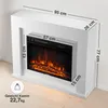 KAMINIO Elektrokamin MATTI - Elektrischer Standkamin mit Produktbild-Vorschau 6