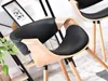 Designová jídelní židle SAROLTA - dub / černá Náhled obrázku produktu 3
