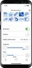 A smartphone screen displaying the manual mode settings for an air fryer. Produktbild-Vorschau