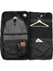 An open garment bag with a suit jacket and accessories inside. Anteprima dell’immagine prodotto