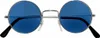 Blaue 70er Sonnenbrille Produktbild-Vorschau 1