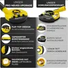 Absaughaube für Winkelschleifer + 125 mm Diamantschleiftopf Produktbild-Vorschau 5