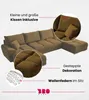 BroMARKT Ecksofa NUBES Schlaffunktion Bettkasten U-Form Produktbild-Vorschau 4