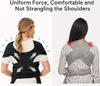 ASKSA Porte-bébé Réglable pour newborns up to 15 kg, Noir Voir les images du produit 4