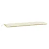 Gartenbank-Auflage Cremeweiß 180x(50+50)x7 cm Oxford-Gewebe Produktbild-Vorschau 4