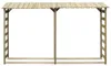 vidaXL Prístrešok na palivové drevo 300 × 44 × 176 cm Náhľad obrázku produktu 4