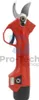 A studio shot of a red electric pruning shear against a white background. Anteprima dell’immagine prodotto