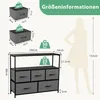 Kommode TV-Schrank mit 5 Schubladen Sideboard Lowboard TV Produktbild-Vorschau 9
