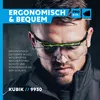 PRO FIT Schutzbrille – Arbeitsschutzbrille mit großer & Produktbild-Vorschau 6