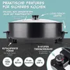 GOURMETmaxx elektrische Partypfanne - Ø 42 cm - mit Produktbild-Vorschau 3