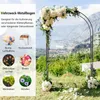 Metalowa brama ogrodowa z palikami do roślin pnących, Podgląd zdjęcia produktu 3