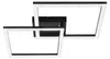 ZMH Deckenleuchten LED Deckenleuchte Schwarz 24W Warmweiß Produktbild-Vorschau 9