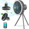 Tischventilator, Hängeventilator, Ventilator, 10000mAh Produktbild-Vorschau 1