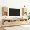 TV skříňky s LED osvětlením 2 ks dub Sonoma 30,5x30x60 cm Náhled obrázku produktu 3